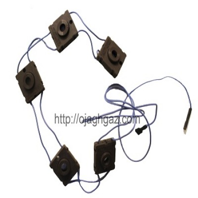 میکروسوئیچ کتابی (تخت) ایرانی (دست کامل) آکس 8| جرقه زن